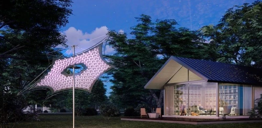 美国康奈尔大学HelioSkin：可追踪光线的仿生定制太阳能电池板 image