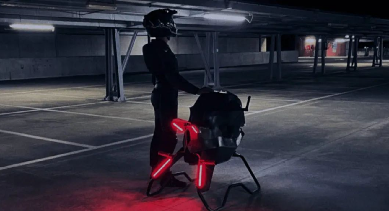 波兰发明家打造3D打印飞行摩托Airbike image