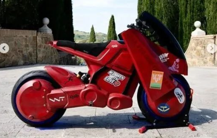 DAB Motors推出3D打印《Akira》风格电动摩托车，科技感十足 image