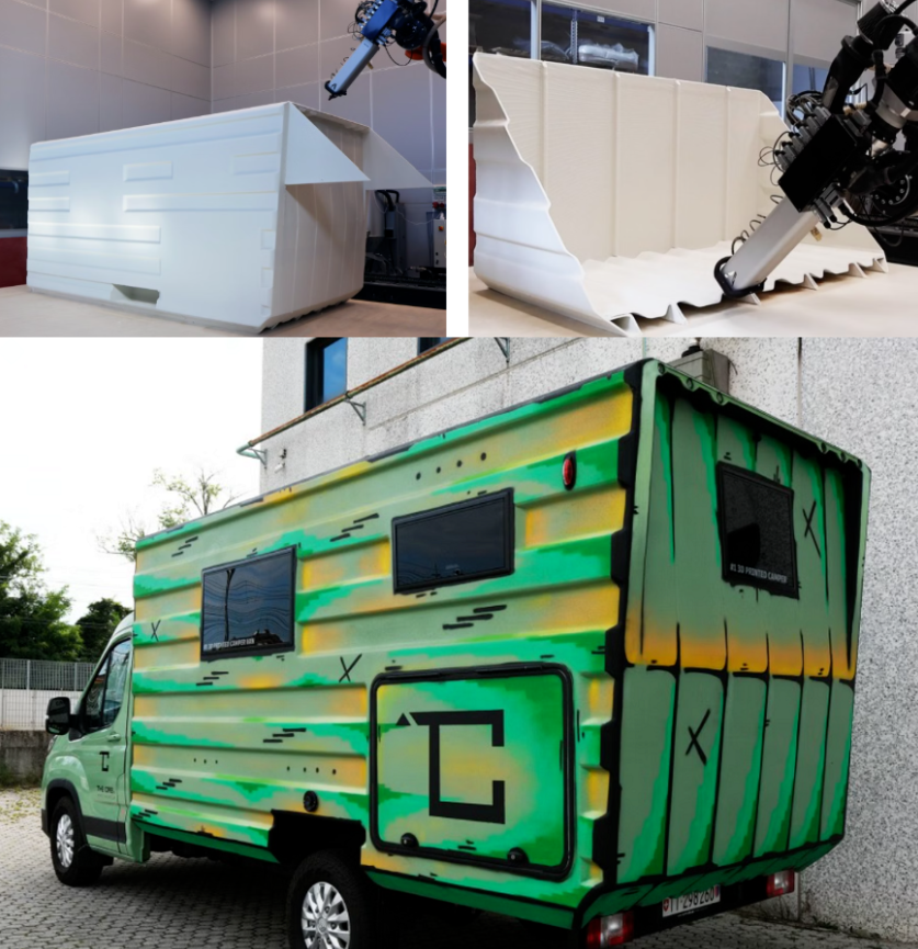 Caracol AM公司发布了THE CAB:一款采用回收聚合物制成的3D打印房车 image Caracol AM公司发布了THE CAB:一款采用回收聚合物制成的3D打印房车 image