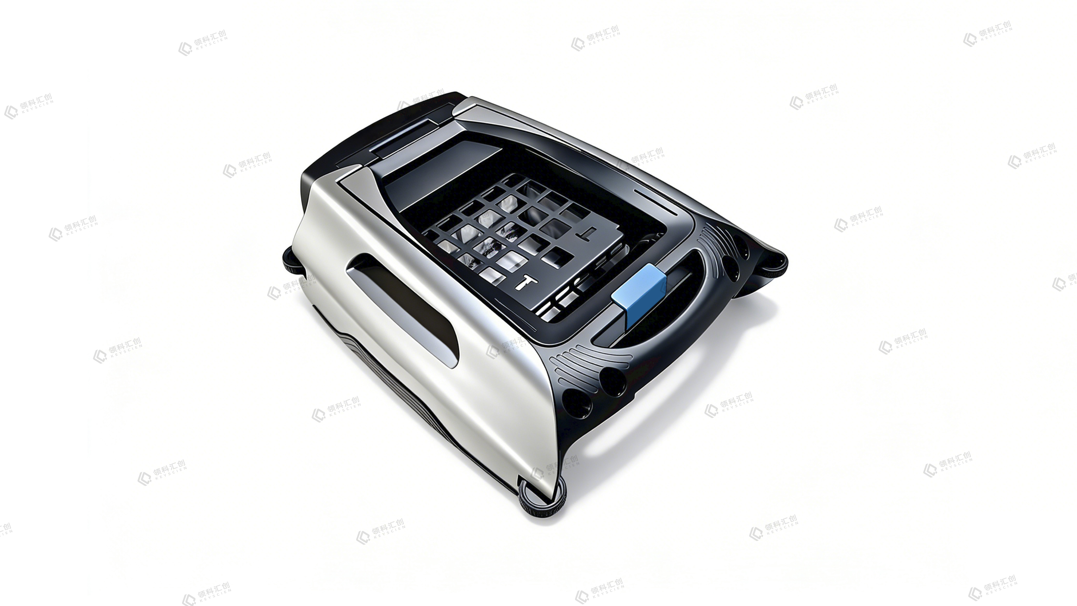 青岛领科汇创 3D 打印赋能水下清洁机器人：突破传统制造，深耕海洋智能装备新场景 水下清洗机器人水印