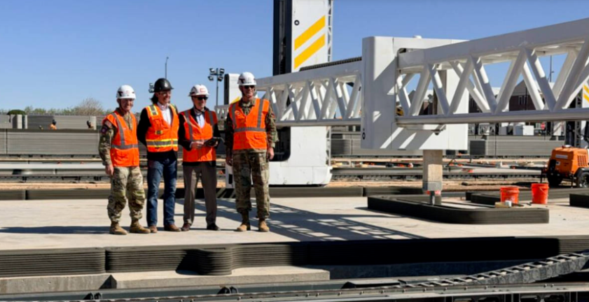 美国陆军在Fort Bliss启动最大规模3D打印营房工程 image