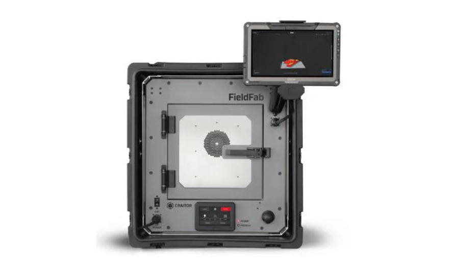 Craitor实时打印系统FieldFab在飞行黑鹰直升机上产出无人机配件